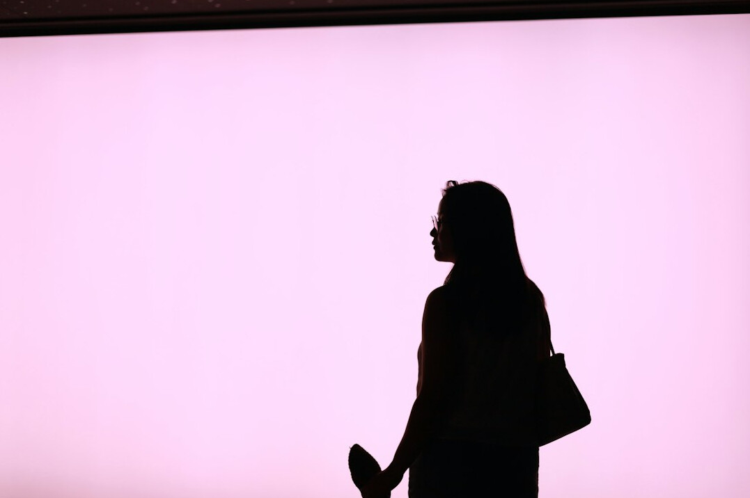Studio portrait of a Turkish female live broadcast operations manager
